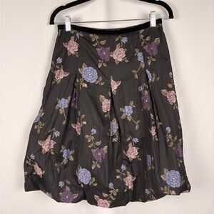 Vintage Hirsch Floral Brocade Bubble Skirt Size 38
